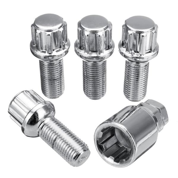 Болт М12x1,25; 44/23, конус, 4+1 ключ, CH LS52605 секрет