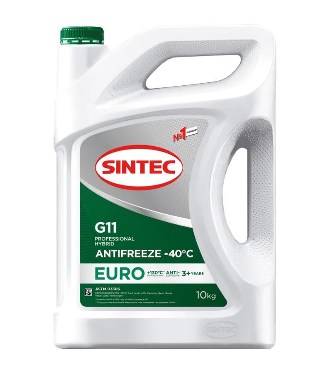 Антифриз Sintec Euro G-11 green 10кг