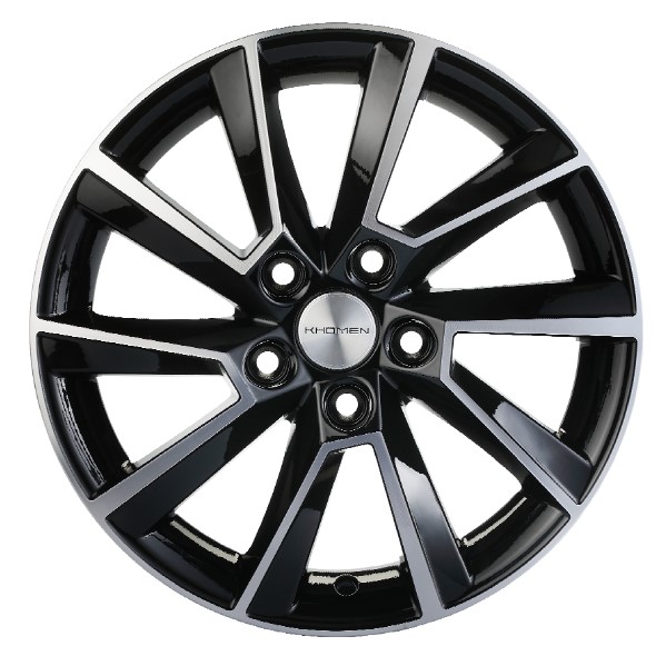 диски KHOMEN KHW1604 (16 ZV Kamiq/Rapid/Scala) 6,0xR16 5x100 57,1 38 BLACK-FP
