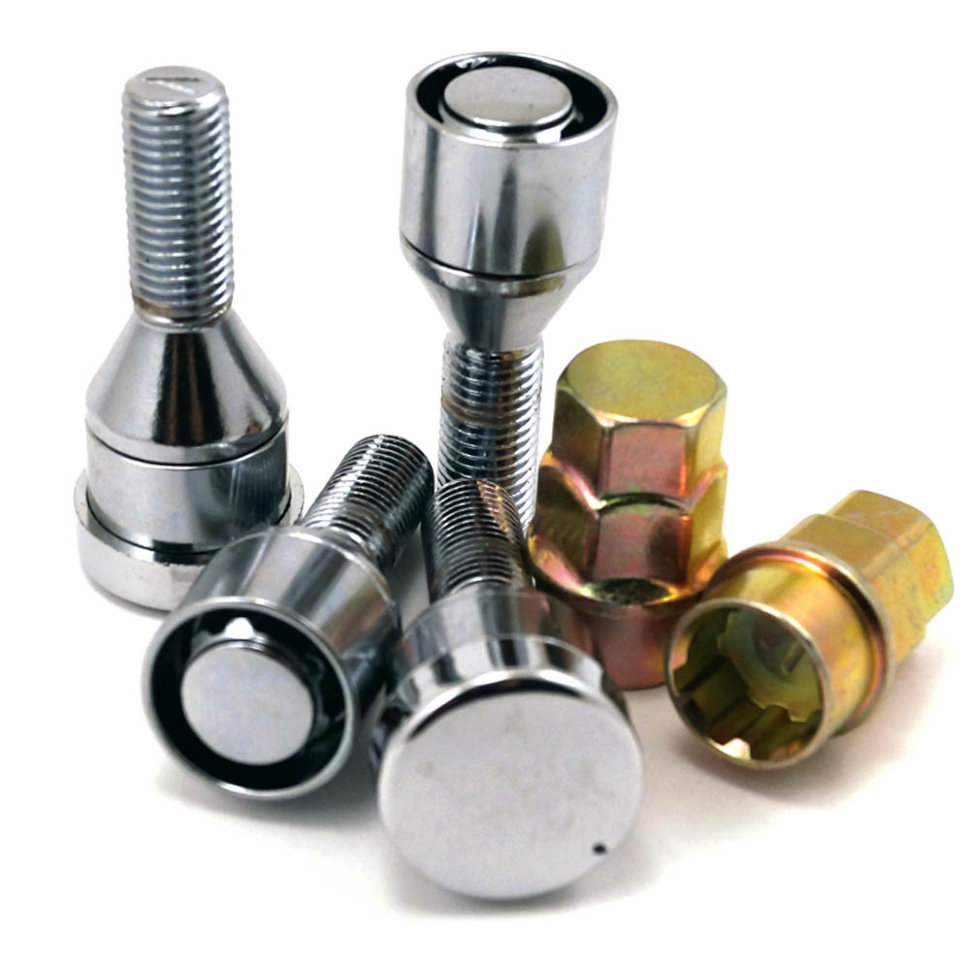 Комплект секретный  LS JN-622 (болт М12x1,5; 47/28, конус, 4+2, пластик, коробка,CH)