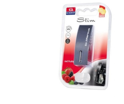 Ароматизатор  DR. MARCUS Slim Red fruits Фруктовый жидкий на дефлектор Польша 8мл