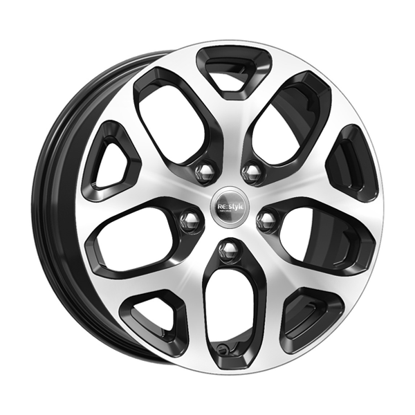 диски КиК Реплика КС869 (ZV 16 Vesta) 6,5xR16 4x100 60,1 50 алмаз_черный