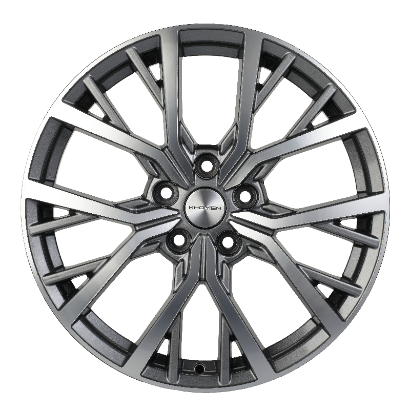 диски KHOMEN KHW1806 (Haval Jolion) 7,0xR18 5x114,3 66,6 37 GRAY-FP