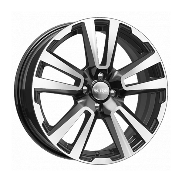 диски КиК Реплика КС874 (ZV 17 XRAY) 6,5xR17 4x100 60,1 41 алмаз_черный