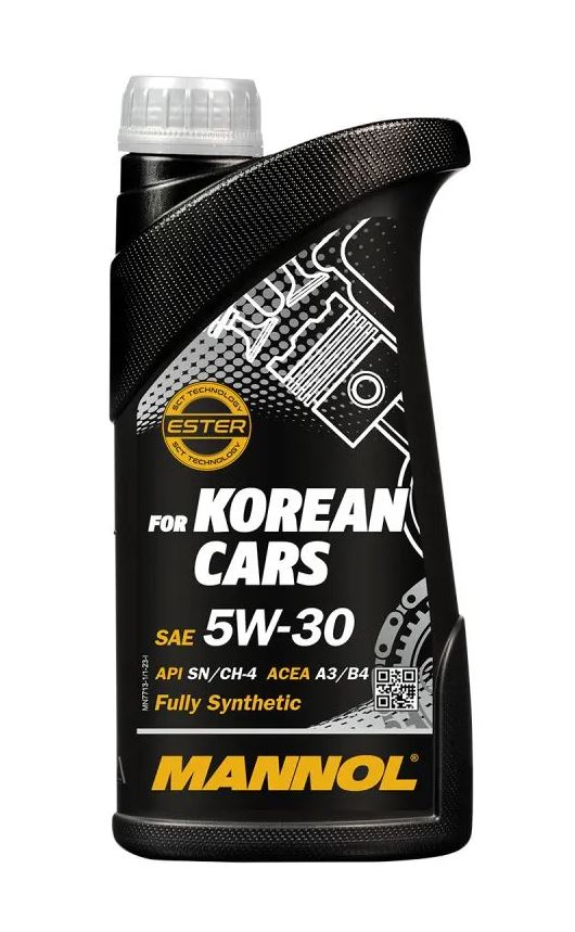 Mannol 5W30 Korean Cars 1л. SN/CH-4