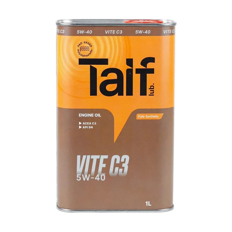 Taif 5W40 VITE 1л SN C3 син.